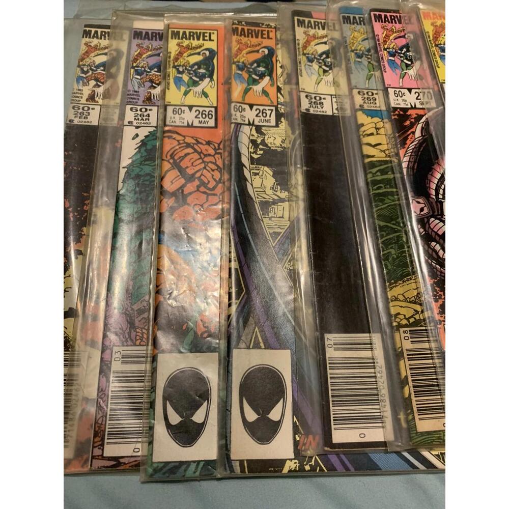 Fantastic Four Comic Book Lot 1980s